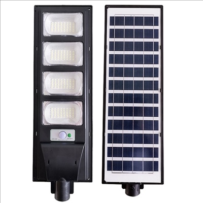 All in one village road Solar LED street light 120W